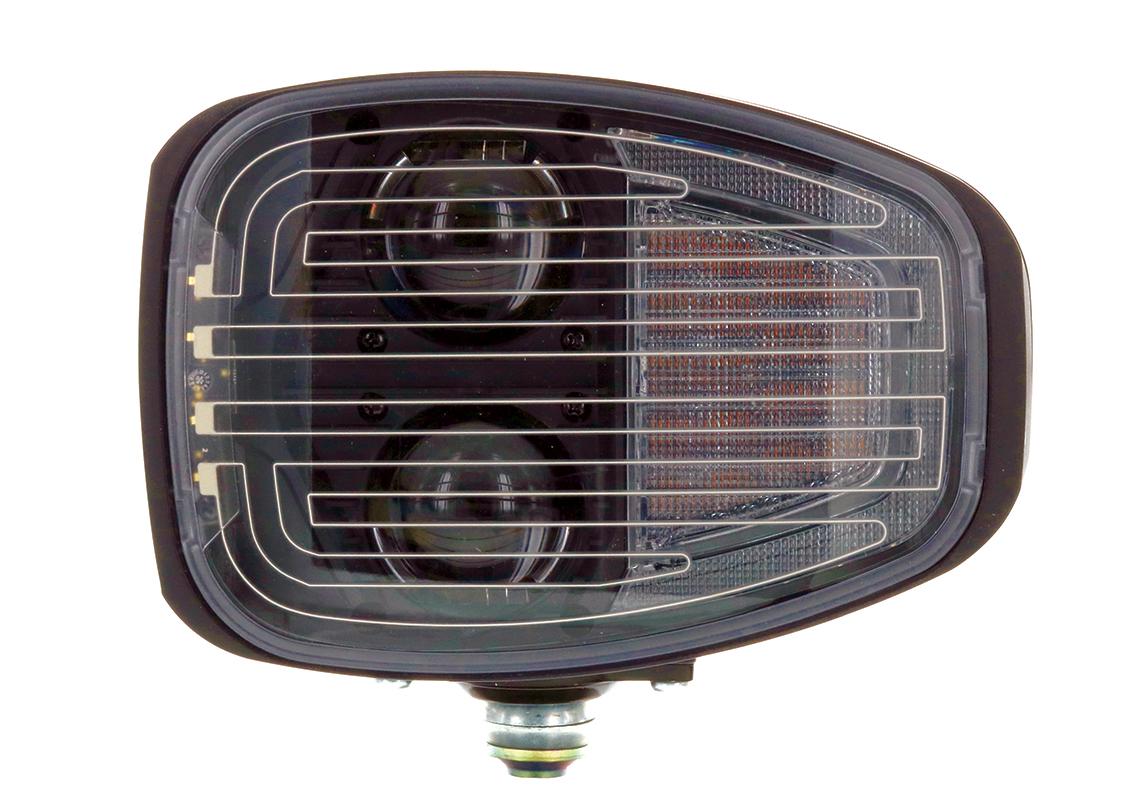 Driving light left ECE LED 12/24V de-icing